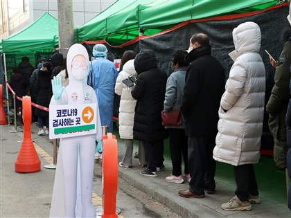 韓國確診數估3月達高點 單日最多恐達27萬例