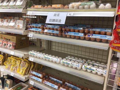 配合調度業者急用  澳洲雞蛋空運576箱已抵台