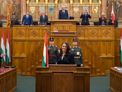 匈牙利國會選出史上首位女總統 5/10上任[影]