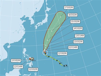 白天暖熱夜晚微涼 颱風梅姬將併入馬勒卡