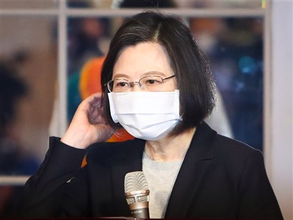 總統自主健康管理首次快篩陰性 健康狀況良好