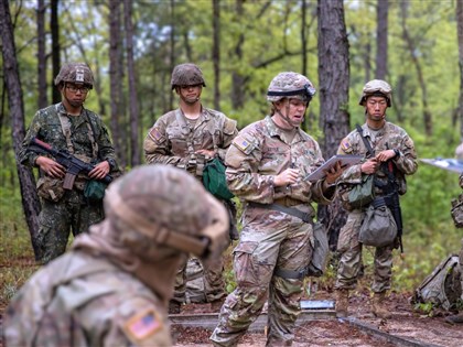 美軍訓練盟國部隊 照片出現台灣陸軍戰士