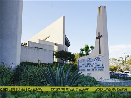 南加州台灣長老教會遭槍擊 總統譴責任何形式暴力