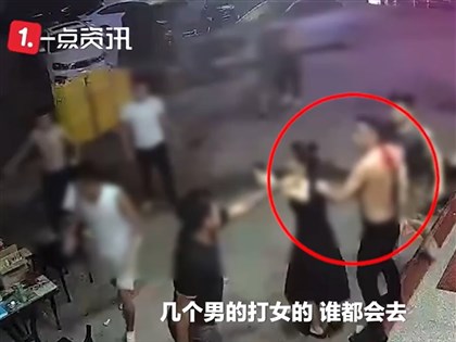 中國廣東惠州傳女子遭群毆 夫婦路見不平也被打