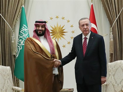 沙烏地王儲訪土耳其 兩國稱邁入新政經軍合作時代