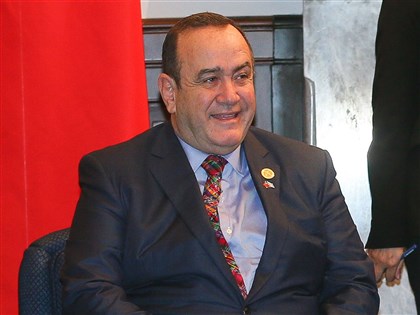 瓜地馬拉總統接受英媒專訪 宣示任內都將承認台灣