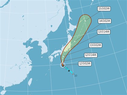 颱風米雷生成往日本對台灣無影響 午後防局部大雨