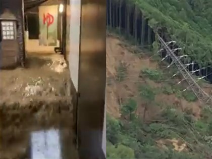 颱風塔拉斯襲日本靜岡釀2死 電塔倒塌、60屋泡水[影]