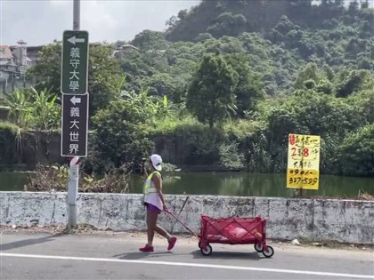 百天徒步環島穿破4雙鞋  香港女孩體驗台灣人情味[影]