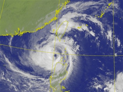 颱風尼莎增強長胖向西行 北北基桃宜花顯著降雨