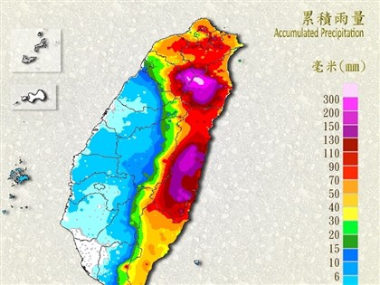 北市宜蘭山區防超大豪雨 總累積雨量上看900毫米