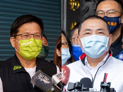 新北市長選舉號次 林佳龍1侯友宜2