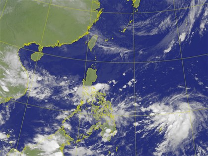 熱帶系統估27日明顯發展 由台灣東側海面北上