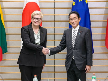 日本立陶宛談創設安保對話 重視台海和平穩定
