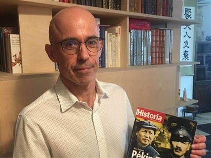 推動法國認識台灣史 高格孚：台灣為遏制中國極權最後防線