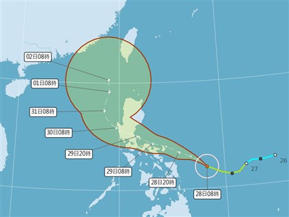 颱風奈格有增強中颱趨勢 吳德榮：影響有待觀察