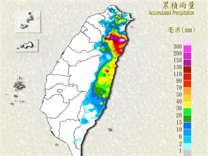 颱風奈格路徑再往西修 宜蘭山區防大豪雨