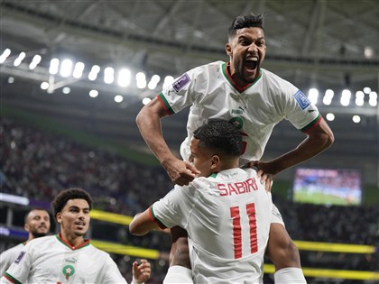世界杯摩洛哥击退比利时 收队史第3胜
