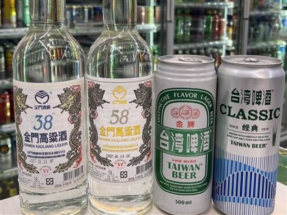 台灣酒飲輸中國受阻 財長估影響10億元以內