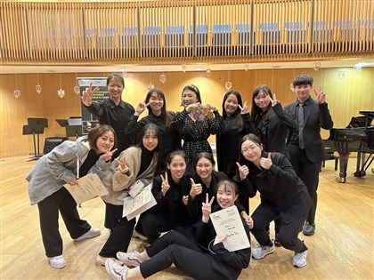 台灣木笛樂團以色列音樂節放異彩 奪牌數居冠