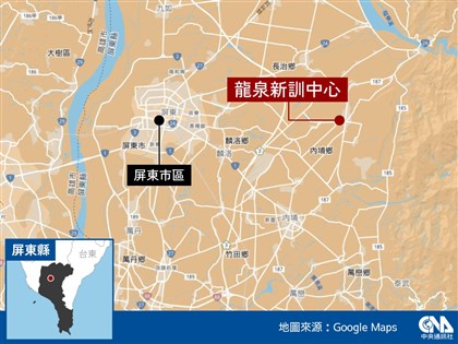 海軍屏東龍泉新訓中心士官手指遭炸傷 送醫治療