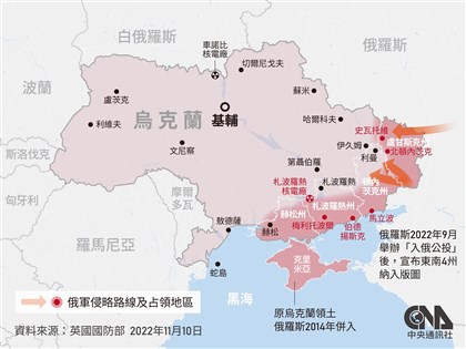 烏克蘭提10項和平提案遭回絕 俄羅斯籲承認割地否則免談