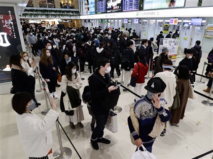 日本升级中国客入境管控 1/8起须检附阴性证明