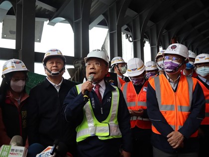 蘇花公路大清水隧道下午搶通 蘇貞昌視察強調安全[影]