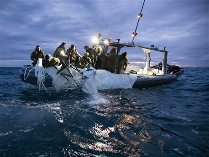 擊落中國偵察氣球 美軍：打撈到關鍵感測器