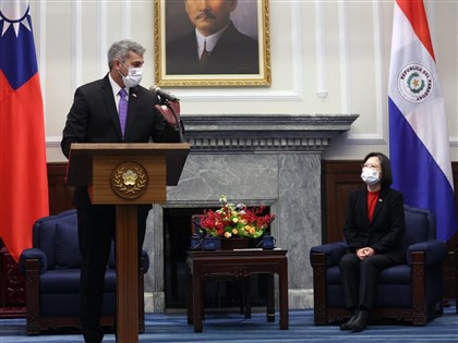 巴拉圭總統阿布鐸任內最後一次來訪 重申世界需要台灣
