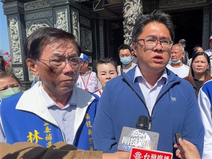 林明溱林儒彬父子宣布不選2024立委 民進黨：想騙幾次