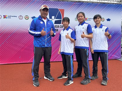 亚洲杯射箭世界排名赛 台湾女团反曲弓摘金