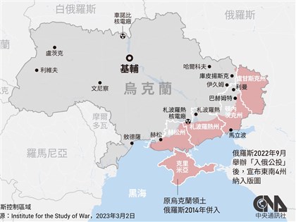 俄前總統：莫斯科想在烏克蘭境內建非軍事緩衝區