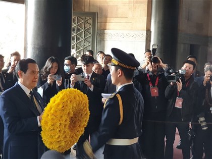 馬英九南京謁陵提創建民國與中華民國  央視刪光光