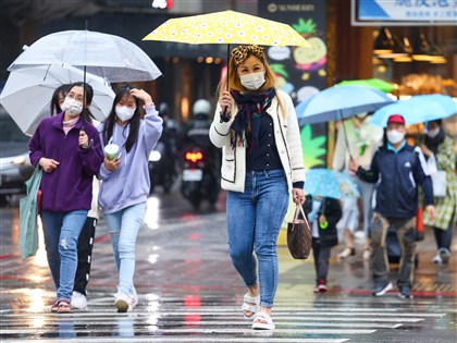 鋒面6日通過各地有雨 北部東北部雨勢明顯