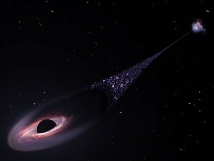 科學家首次發現黑洞在太空中狂奔 運動過程誕生全新恆星[影]