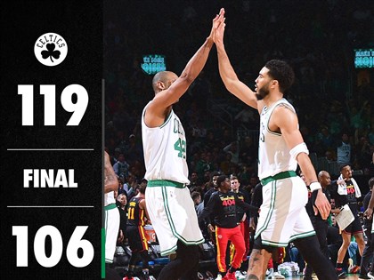 塔特姆雙十獵殺老鷹 塞爾蒂克季後賽2比0領先[影]