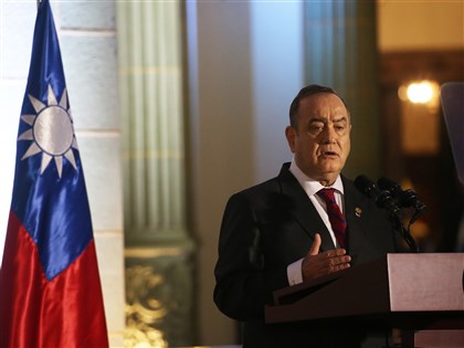 瓜地馬拉總統賈麥岱4/22訪問台灣 行程為期兩天