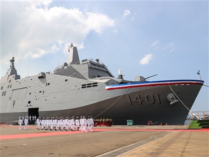 海軍萬噸級玉山艦6月中成軍 正式投入戰備序列