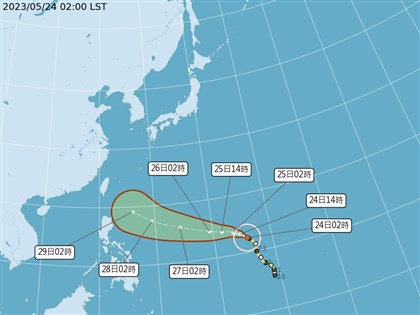 早安世界》瑪娃轉為強颱 暴風圈可能擴大 對台灣影響28日明朗化