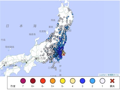 日本发生规模6.2地震 无海啸警报