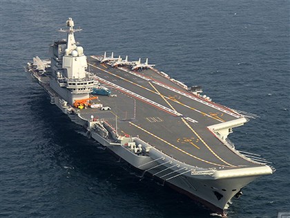 国防部：中共山东号舰船3艘通过台湾海峡