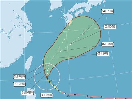 颱風瑪娃影響 蘭嶼綠島31日停班停課