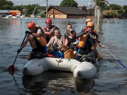 烏南水壩洪水已2700多人撤離 聯合國警告人道後果