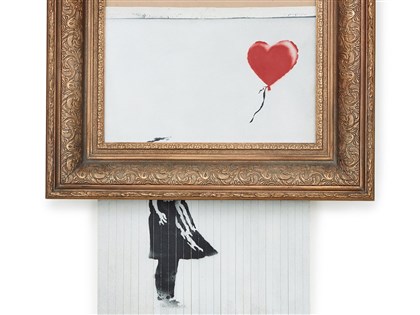 班克西氣球女孩7月當代館展出 21日起預約參觀