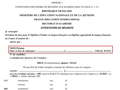 吳志中：法語檢定文憑變更 台灣人不再註中國籍
