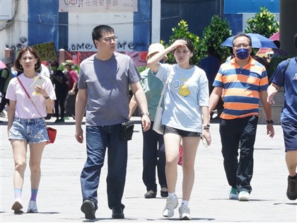 夏至台北日照時間估逾13小時 10縣市防36度以上高溫