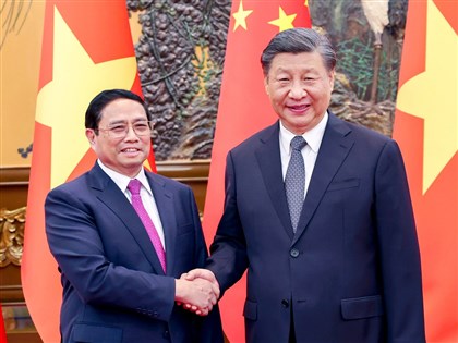 越南總理范明正會見習近平  拋發展越中高鐵議題