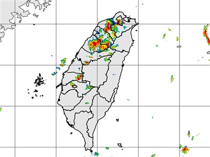 對流旺盛12縣市大雨特報 北北桃防大雷雨