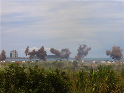 八里反登陸操演戍守政經中樞 空中兵力參與預演